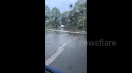 UK: Flash Flooding Causes Travel Disruptions In Parts Of Yorkshire 2