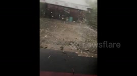 India: Intense Hailstorm Hits Manipur 4