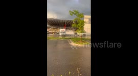 US; Footage Shows Devastating Aftermath Of Tornadoes In Michigan