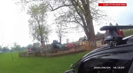 Police traffic stop turns into romantic proposal