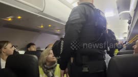 Alleged drunken duo ejected from easyJet flight at London Gatwick amid mid-air disturbance