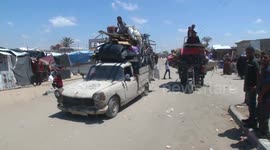 Gaza: Many more Palestinians flee eastern Rafah ahead of long-threatened ground operation