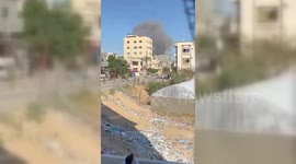 Palestine: Israel Shells Near Red Crescent Buildings In Gaza