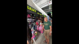 Woman's joyful reunion tour leaves loved ones awe-struck with delight!
