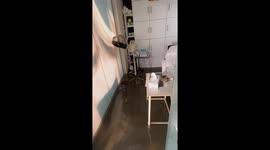Woman shows sorry state of her salon following destructive UAE rains