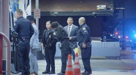 USA: 7 People Shot at Nightclub With PIO Briefing On Camera in Long Beach, LA