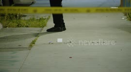 USA: 17 Year Old Shot at Skate Park in Canoga Park, LA With Witness Interview