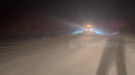 USA: Heavy Snowfall Causes Hazardous Conditions on SR190 and SR210 in Utah