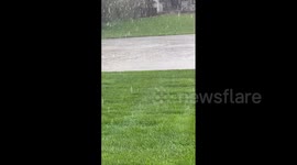 US: Heavy Rain Hits Northern Indiana, 2 Tornadoes Touch Down