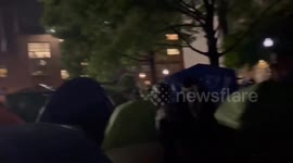 US: Pro-Palestine Protests At George Washington University And Outside President’s House