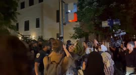 US: Pro-Palestine Protests At George Washington University And Outside President’s House 5