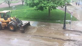 Springfield, MA Water Main Break/ Sinkhole  May 4, 2016 2:29 PM