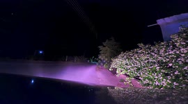 futuristic long exposure photography