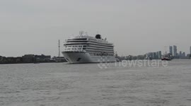 Viking Sea departs London 06-05-16