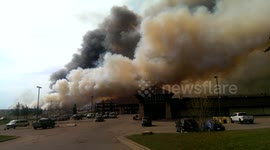 Footage from the Fort McMurray fire in Canada