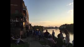 Sundowners at the White Hart Pub in Barnes
