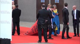 Mary Berry and Grayson Perry at the Bafta Television Awards