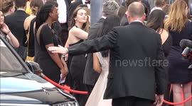 Konnie Huq and Charlie Brooker with Matt Baker  at  BAFTA Television Awards