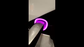 Hidden feature on Tesla cars that turns charging port into 'rainbow light show'