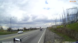 Shocking crash in Toronto caught on dashcam