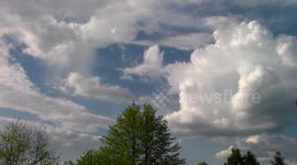 Amazing Cloud Structure Timelapse
