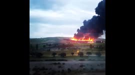 Tire Fire  in Seseña