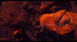 Drone Footage - Devils Marbles Australia