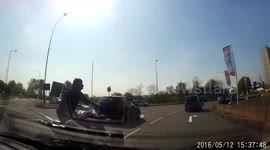 Reckless Quad Bikers race through Birmingham City Centre