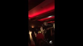 Justin Bieber 'partying' at Boston nightclub