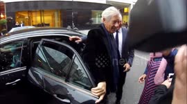 Sir Ian Mckellen and Brian May at the LGBT awards