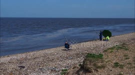 Off-putting brown algae bloom seen off Kent, UK coast
