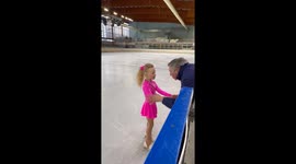 Spins and smiles: Young skater's dreams take flight on Barbie melodies