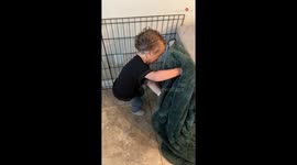 Toddler's overture awakens his canine concerto partner for a duet of delight