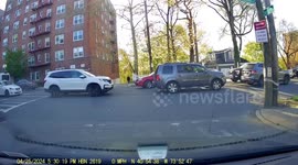 Car Gets T-Boned