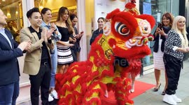 Celebrities and Guests Enjoy Traditional Treat At The Opening Of Eigthy8 Nail Salon