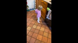 Baby tosses soon to be baby brother's sonogram in a hilarious act