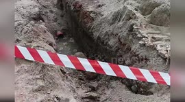 Unexploded WWII bombs removed in Kaliningrad, Russia