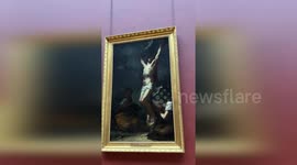 Food protesters target paintings in the Louvre