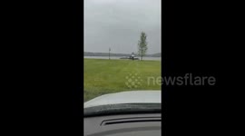 US: Barge Strikes Fort Madison Bridge Over Mississippi River In Iowa 2