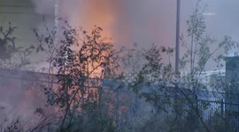 USA: Multiple RVs Destroyed in Fire at Mike Thompson RV Super Store in Santa Fe Springs, LA