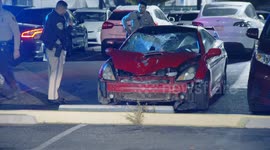 USA: Fatal Hit-and-Run Auto Vs Pedestrian Vehicle Located in Commerce, LA
