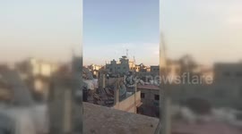 Palestine: Massive Explosion Hits Khan Younis