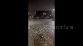 US: Severe Weather Brings Large Hail To Parts Of Texas 2