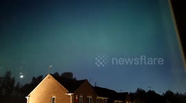 Northern lights shows up further south and brighter than ever before as photographer left awe inspired