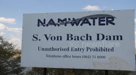Critically low levels at main reservoir threaten water supply of Namibian capital