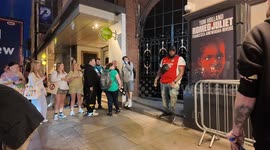 Spider-Man actor Tom Holland departs his last rehearsal before starting his run of Romeo And Juliet in the West End of London