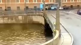 Russia: Bus Makes Fatal Plunge Into St Petersburg River