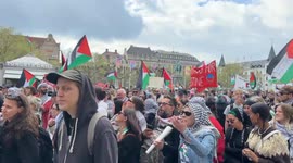 Mass Protests in Malmö (Sweden) Israel’s Eurovision Entry.