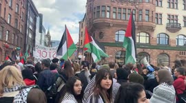 Mass Protests in Malmö (Sweden) Israel’s Eurovision Entry.