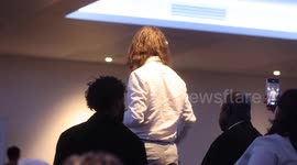 Wes Streeting MP Heckled during a speech today at Progressive Britain Conference in London